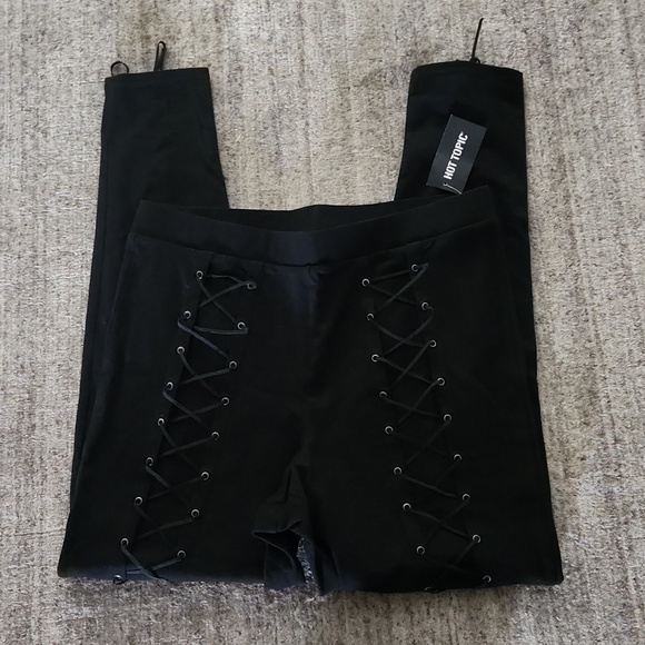 Hot Topic Pants - NWT Lace-up Pants
